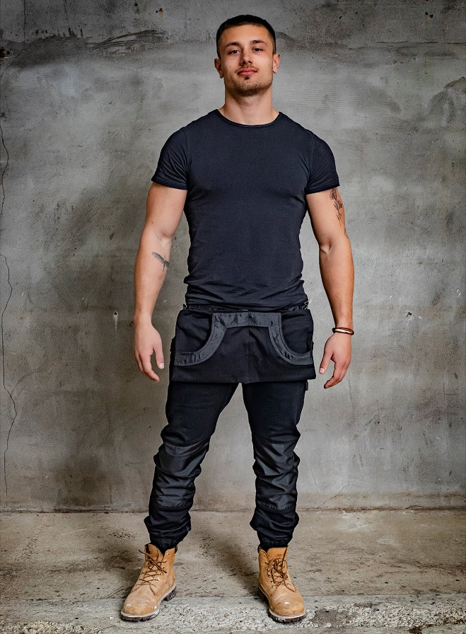 Pantsr Broek Mannen Zwart