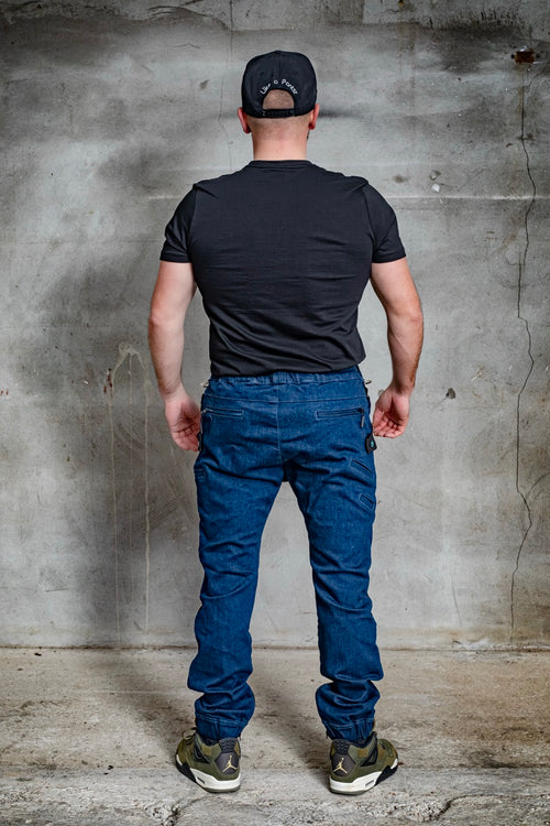 Pantsr Broek Mannen Blauw
